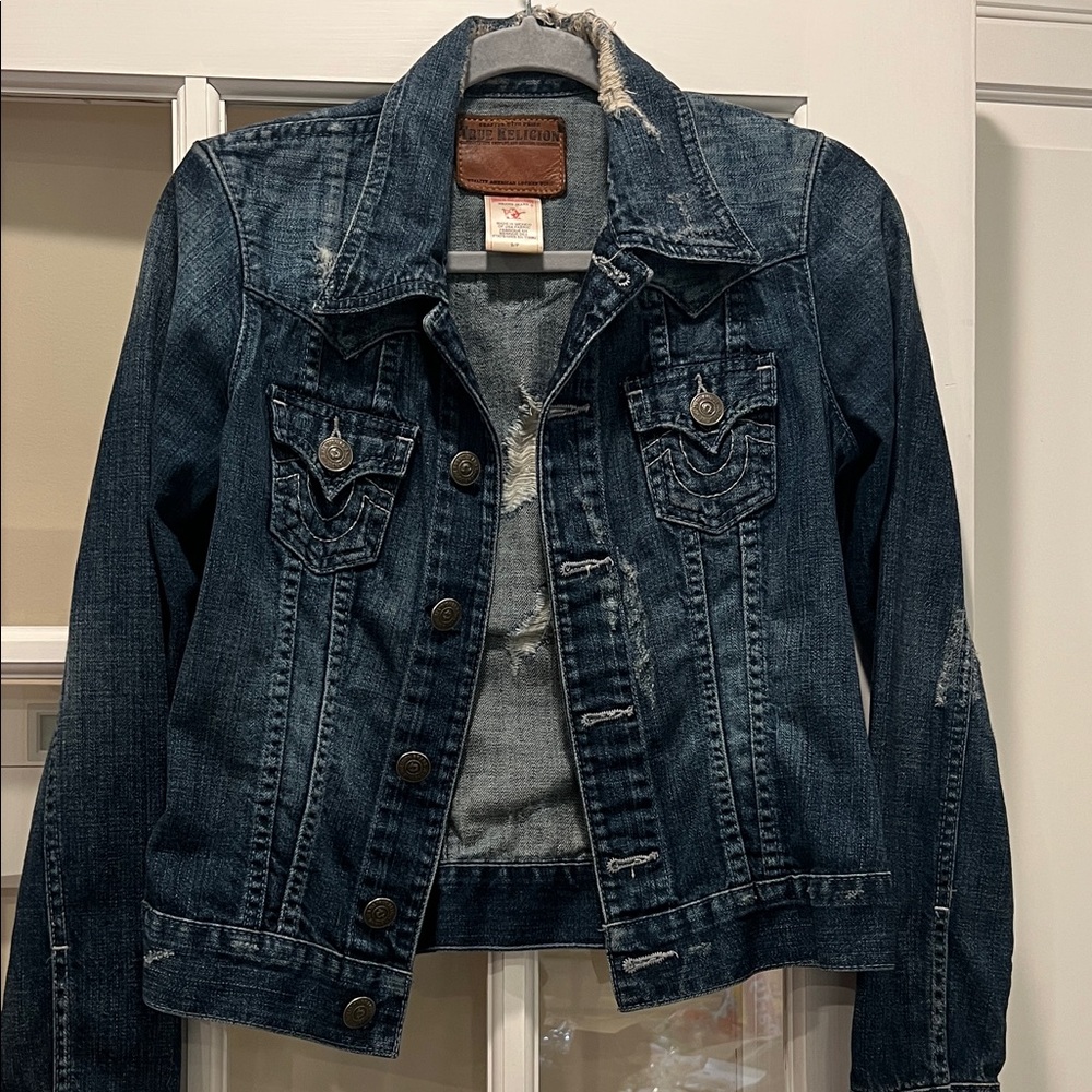 True Religion Dark Blue Denim Jacket